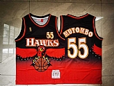 Hawks 55 Dikembe Mutombo Red 1996-97 Hardwood Classics Jersey,baseball caps,new era cap wholesale,wholesale hats